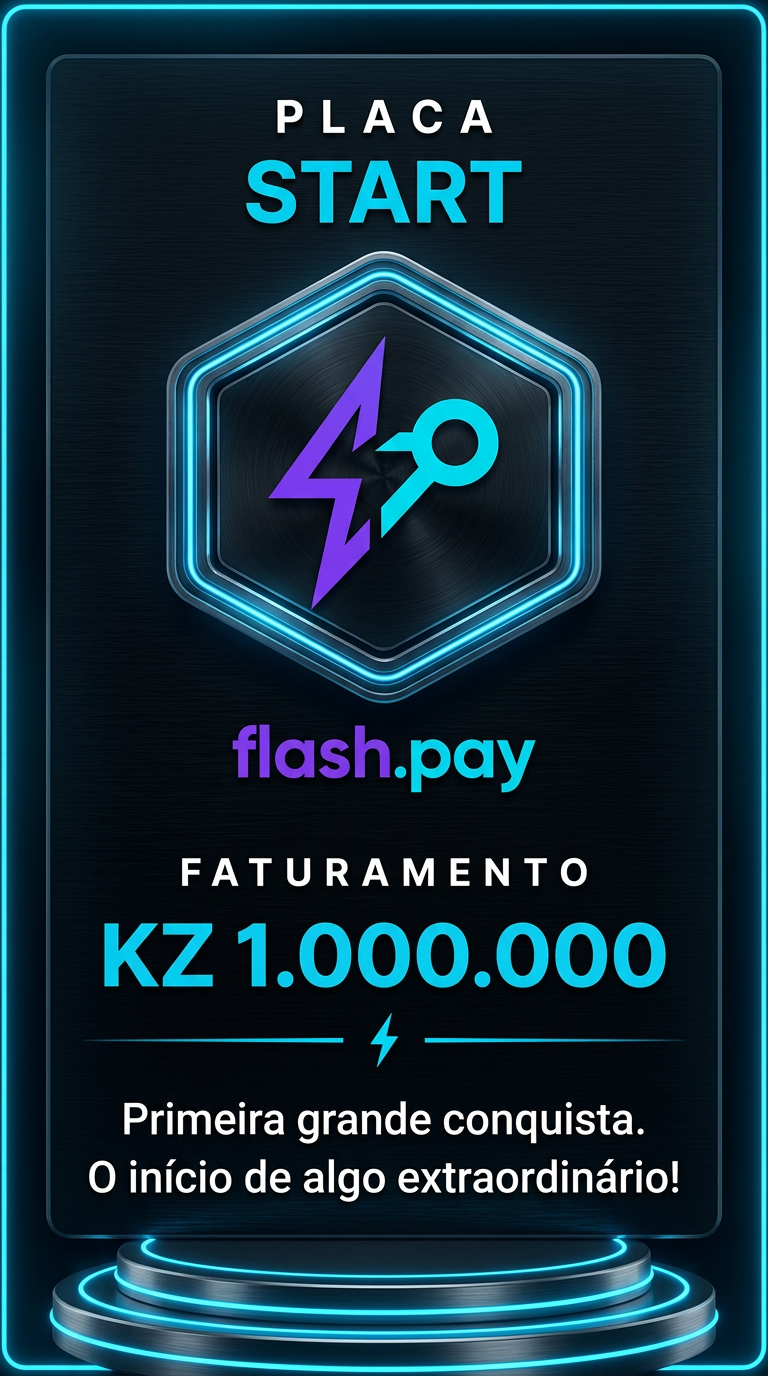Placa Start — faturamento KZ 1.000.000
